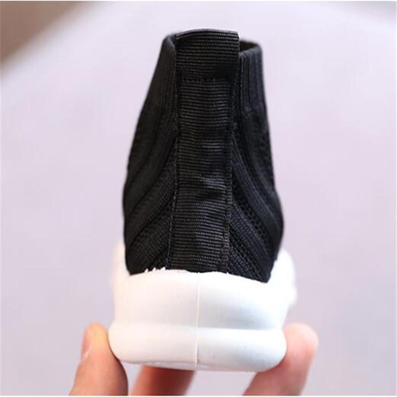 Spring Children Casual Shoes Girls Boys Short Boots Canvas Shoes Kids Sneakers Tendon Baby Running Shoes Child Sport Shoes