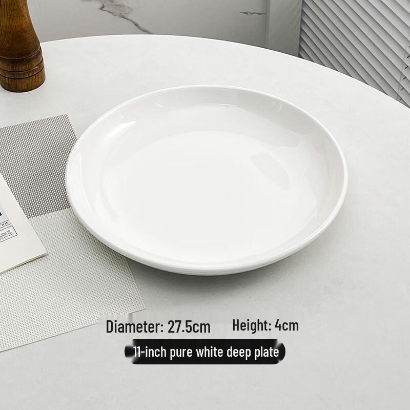 Morona Nordic Ceramic Dinner Plate Set