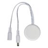 Touch Dimmer Switch Stepless Dimming LED Controller Through 5CM Material DC12V/24V 120W for Cabinet Wardrobe LED Light Strip