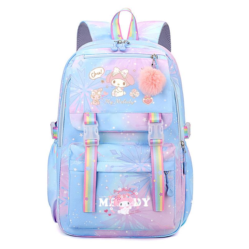 Melody Melody Sweet Cartoon Printed School Bag Primary School Junior High School Student Large Capacity Backpack