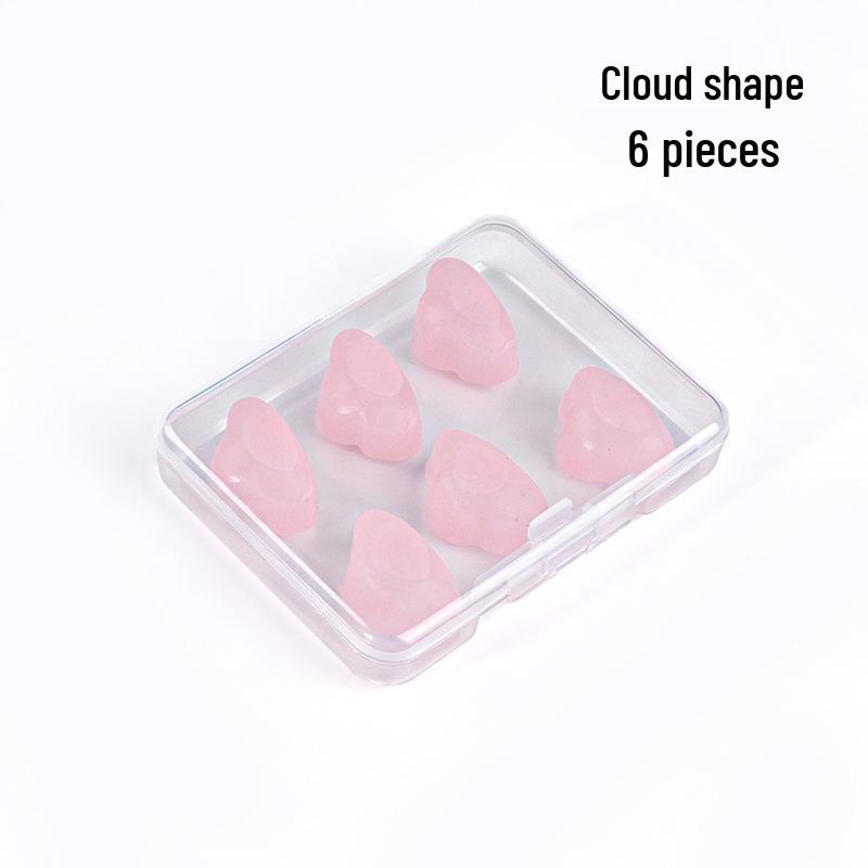 Silicone Waterproof Earplugs for Swimming and Bathing - Suitable for Children and Adults