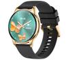 Smartwatch Rubicon Rncf30 Złota Koperta/Czarny Mesh + Czarny Silikon