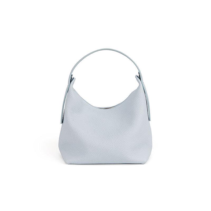 

Korean Style Leather Commuter Messenger Bag - Women s Fashionable Lychee Leather Handbag with Magnetic Buckle