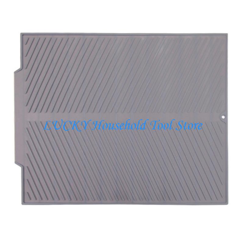 J0MC Heat Resistant Silicone Sink Mat for Draining Fruits and Vegetables Drying Pad