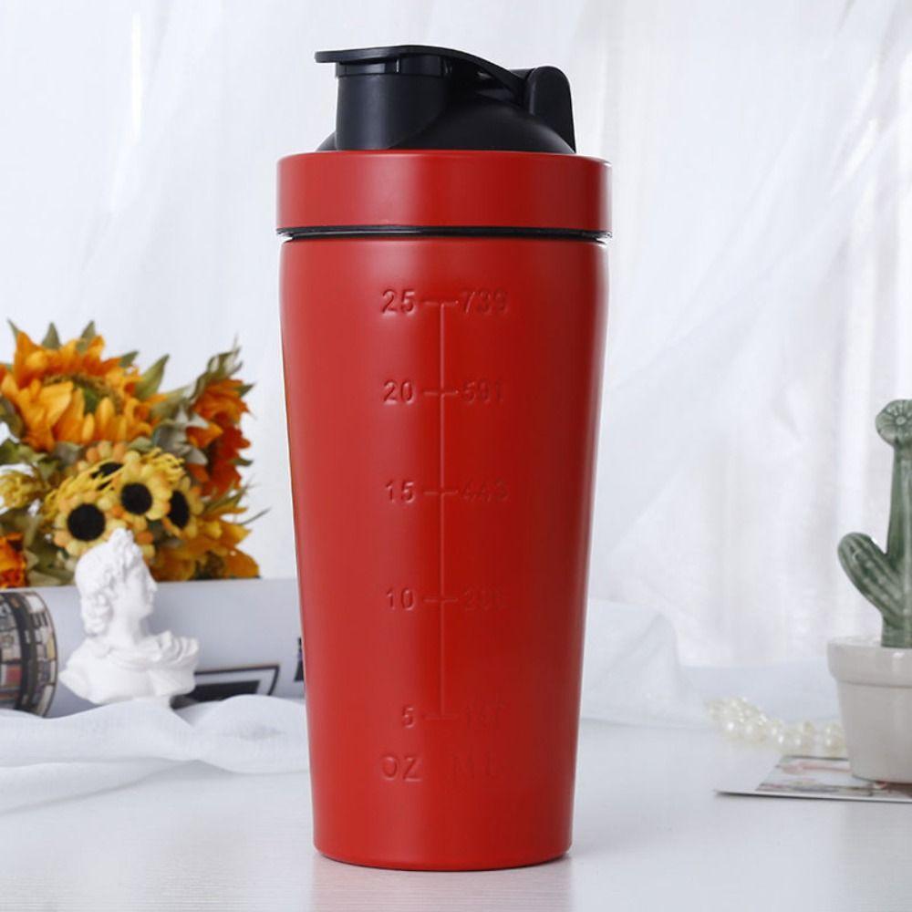 304 Stainless Steel Whey Shakes Cup 500ml/750ml Fitness Protein Powder Cup  Hiking Sports