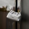 Mrs. Qiao Bag 2025 Cloud Bag Autumn Winter Chain Bag Women's Crossbody Small Bag Woven Genuine Leather Women's Bag