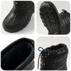 EVA velvet warm waterproof snow boots men's outdoor kitchen dirt-resistant non-slip wear-resistant medium tube cotton shoes winter
