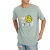 Vans T Shirts Men's Green Crew Neck Moderate Straight Fit VN0A7TPEYV2