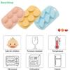 Fruit Shape Silicone Molds (Lemon/Strawberry/Watermelon) - 6-Cavity Baking Molds for Chocolate/Candy/Pudding
