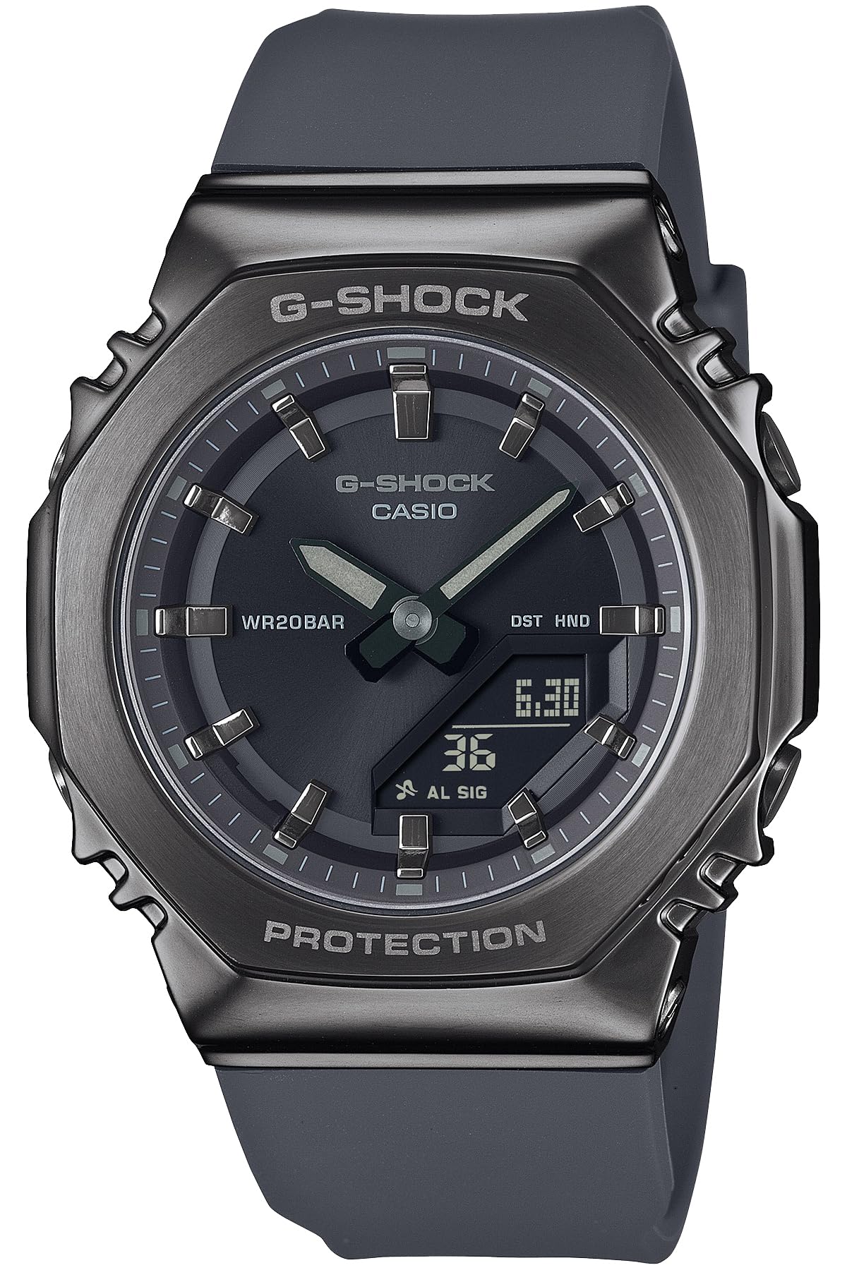 

Модель часов Металл, покрытый биопластиком Серый [Casio] G-Shock [] Средний размер GM-S2110B-8AJF Женские