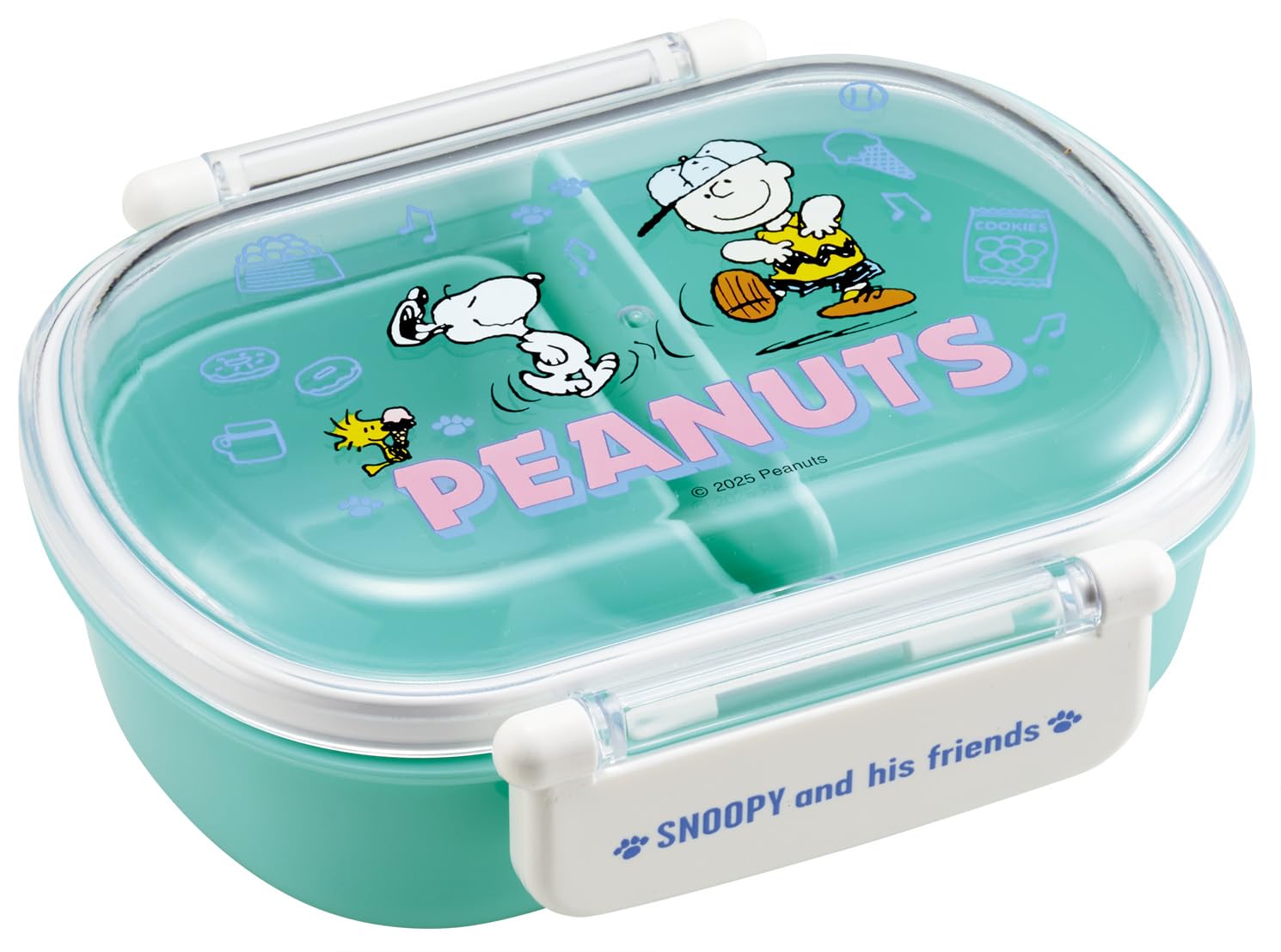 

Skater Bento Single 360ml Made in Dishwasher and Microwave Snoopy Fun Fun Friends for Boys and Kids Box, Fluffy, Tier, Capacity, Japan, Safe, Design,