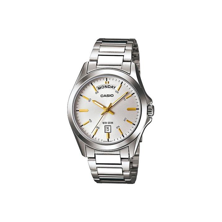 CASIO Мужские часы Стандартная серия Белые MTP-1370D-7A2 MTP-1370D-7A2 White Dial