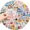 55PCS Calico Critters Stickers Cute Cartoon Mug Laptop Computer Luggage Decoration Waterproof Stickers
