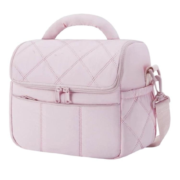 Soft Sided Insulated Food Bag Waterproof Interior Double Carrying Options Practical Tear Resistant Lunch Bag For Adults