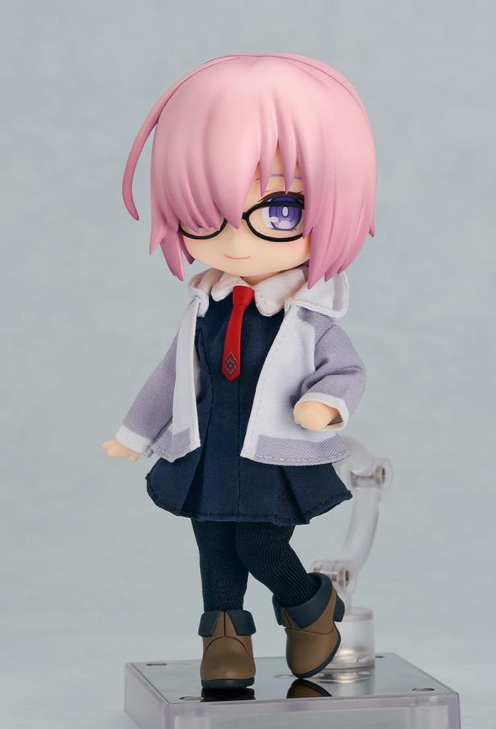 Nendoroid Doll Order Kyrielight Casual Cloth and Plastic Movable Figure Fate/Grand Shielder/Mash Ver. Non-scale Fabric, Magnet, Pre-painted