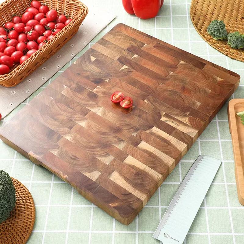 Zhishi Large-Leaf Acacia Wood Cutting Board