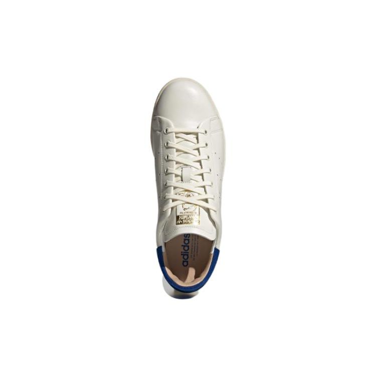 adidas Stan Smith Lux Off White Royal Blue Unisex Sneakers Cream Cream-White ID1995