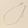 Multi-faceted Crystal Glass Crystal Choker Necklace Simple Collarbone Necklace  Women