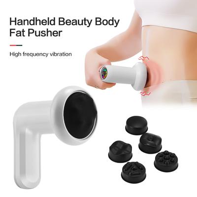 Anti-Cellulite Massagegerät Fett-Push-Maschine mit 5 Massageköpfen Handheld Tragbarer Massagestab Nacken, Taille, Schulter Kneten