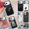 The Vampire Diaries Quotes Art Phone Case For Apple iPhone 17 Air 16E 15 14 Plus 13 12 11 Pro Max Mini Funda Cover