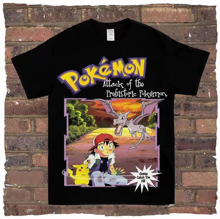 T Shirt Hip Hop Cool Japanese Harajuku Short Sleeve Cotton Tops Streetwear Vintage Casual Unisex T-shirt
