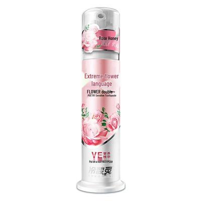 Lengsuanling Extreme Flower Rose Sensitive Teeth Pump Toothpaste