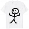 2025Middle Finger Funny Maniac Printed Man T Shirt Loose Casual Fashion Harajuku Hip Hop T-shirt Hipster Streetwear Comfort