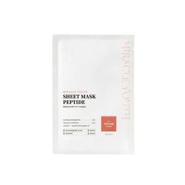 

Village 11 Factory Miracle Youth Sheet Mask Peptide 10 Sheets