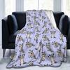 Waschbär Kuscheldecke Waschbär Geschenke für Mädchen Jungen Frau Weich Leicht Warm Fleece Flanell Plüschdecke für Bett Sofa Couch