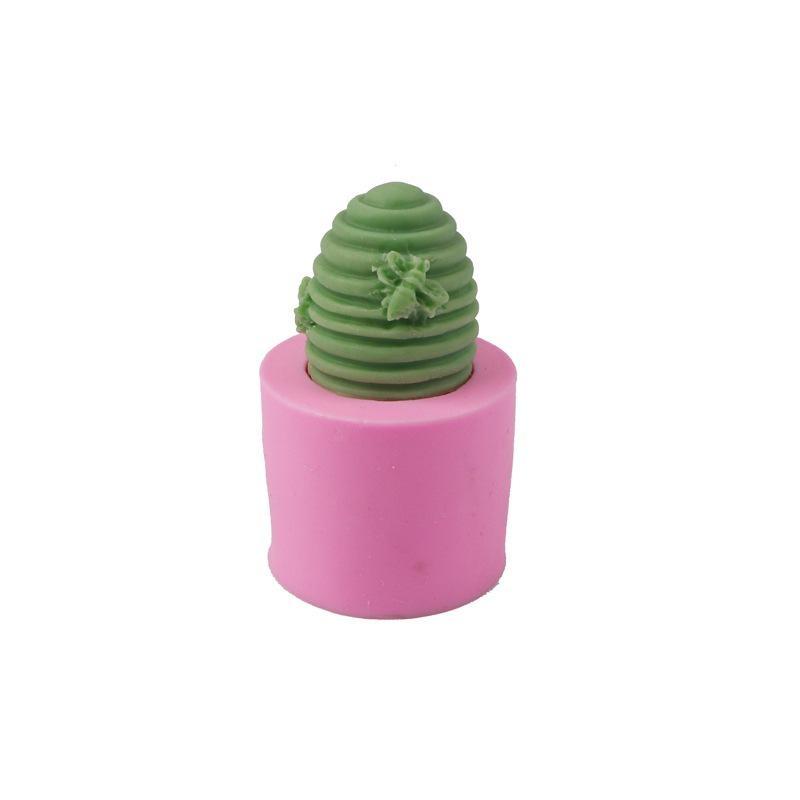 Honeycomb Shape Silicone Mold DIY Cake Decor Bee Treehouse Beeswax Aromatherapy Mold Handmade Candle Plaster Resin Epoxy Mould