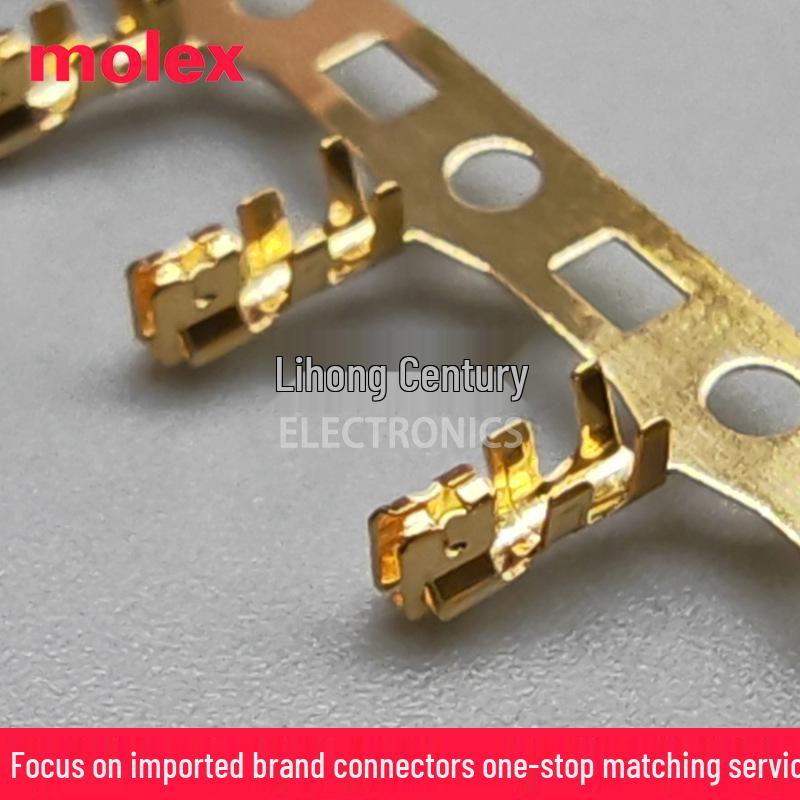 Molex 56161-8081 Gold Connector 2-22 AWG Terminal