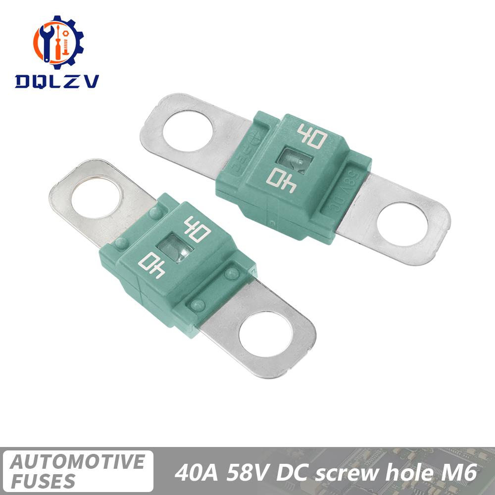 PEC Fuse DC 58V 30A 40A 50A 60A 80A 100A 125A 150A 175A 200A Mini ANL AFS Car Auto Fuse Assortment Automotive Motorcycle