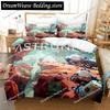 Astroneer Bettwäsche-Set Einzelbett Twin Full Queen King Size Bettwäsche-Set Aldult Jungen Schlafzimmer Bettbezug-Sets 3D-Druck Spiel Bettlaken-Set