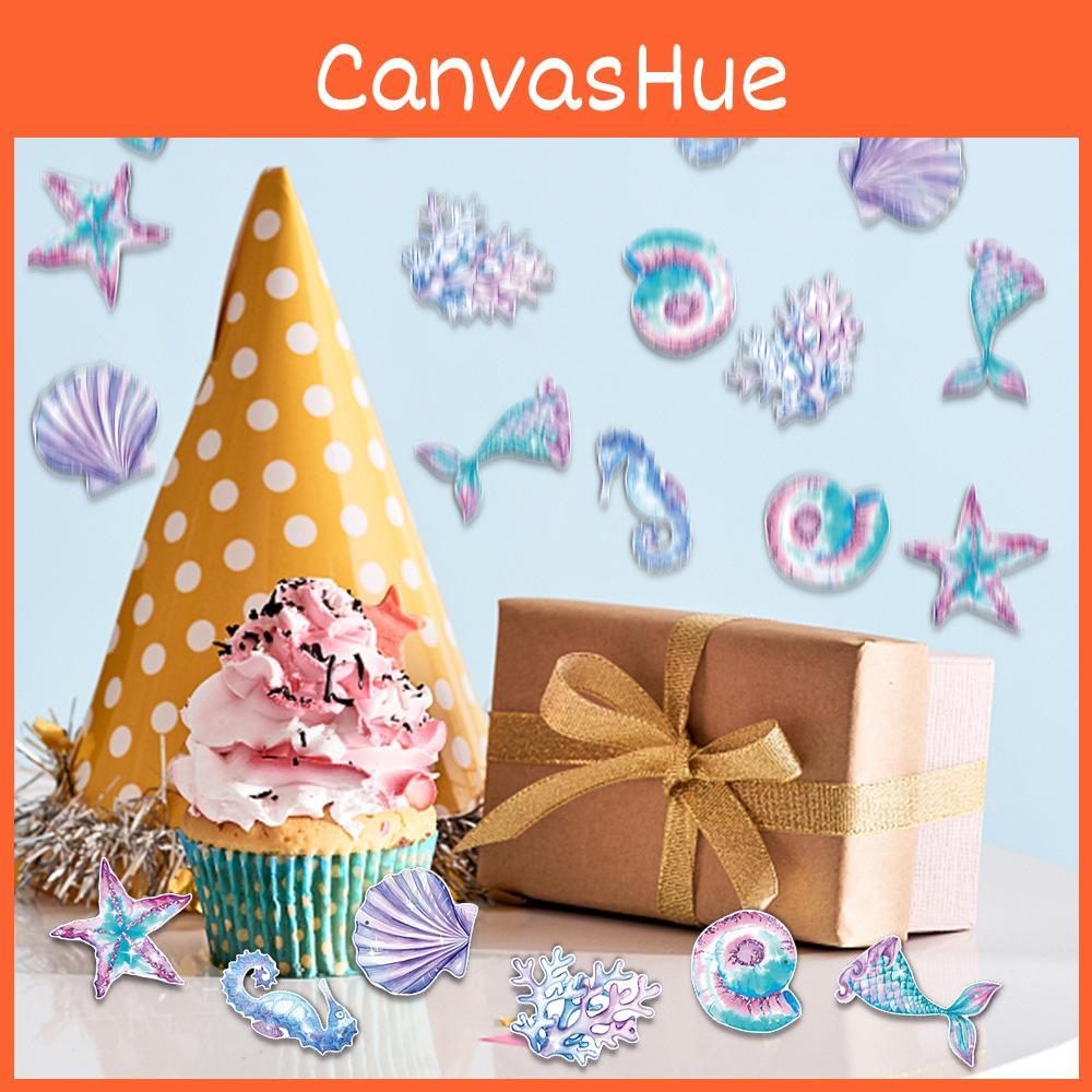 Starfish Coral Mermaid Birthday Party Table Scatter Confetti For Decor Event