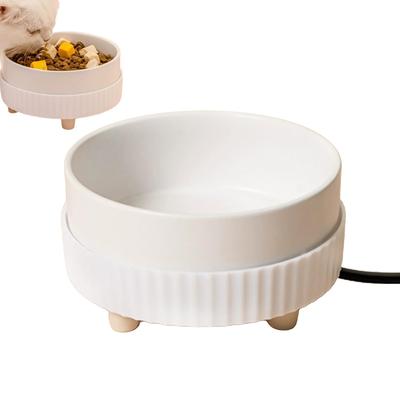 Heated Dog Water Bowl Rechargeable Pet Water Bowl Heater Quiet Pet Water Bowl Heater Animal Drinking Bowl Pet Water Dispenser