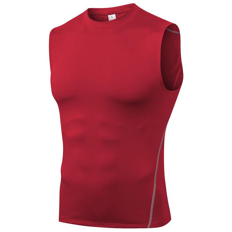 Men's Quick-Drying Sleeveless Compression Running Vest