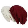 Wool Knitted Winter Baggy Slouchy Beanie Hat Oversized Warm Cap for Men Women Outdoor Skiing Hat Cappello Uomo
