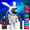 Raum Kaninchen Galaxy Star Nebula Projektor Nachtlicht LED Astronaut Porjector Lampe Für Schlafzimmer Home Dekoration Kinder Geschenke
