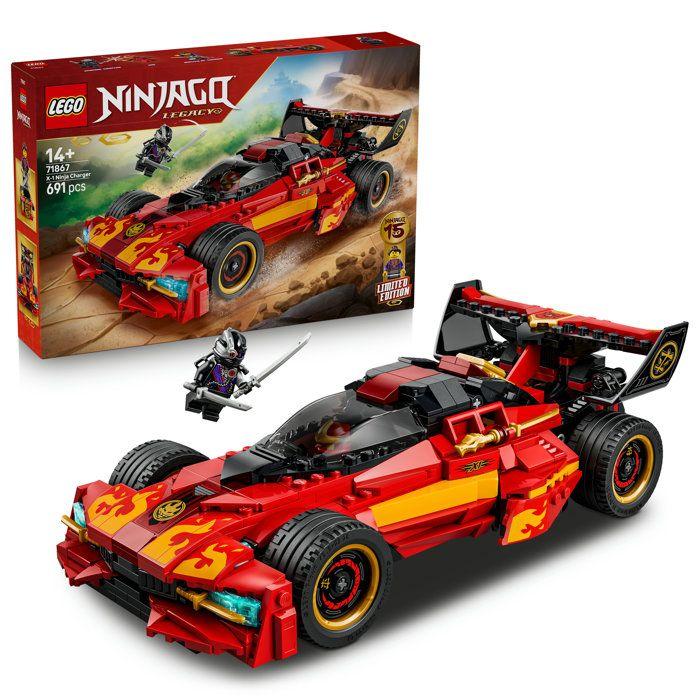 LEGO NINJAGO 71867 Le Chargeur Ninja X-1 : 15e Anniversaire - Jeu de Construction pour Ado
