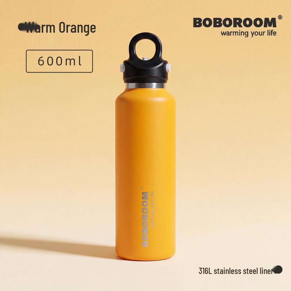 Large Capacity Insulated Sports Thermos Cup for Summer Outdoor Use