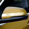 Car Sticker 2025 Hot 2PCS Vinyl Car Rearview Mirror Sticker Auto Side Body Stripe Decal Decoration For Ford Ranger Focus Kuga Mu