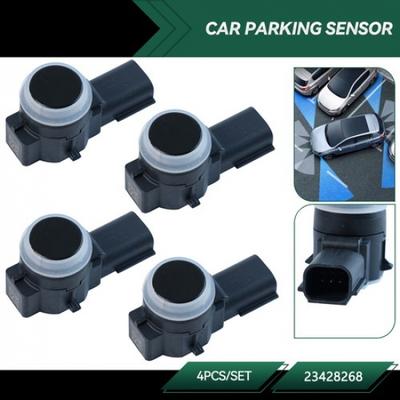 4 Peças Sensor de Estacionamento PDC 23428268 Auxílio de Estacionamento Traseiro para Chevy Silverado GMC Buick