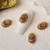 Retro Nail Ornaments Exquisite Shape Mini Decorative
