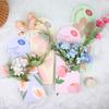 5Pcs Handheld Bouquet Packaging Box Paper Flower Card Flower Arrangement Paper Valentine'S Day Festival Supplies