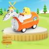 Cartoon Monster Pull Back Toy Car With Inertia Engineering Design For Toddlers And Kids
