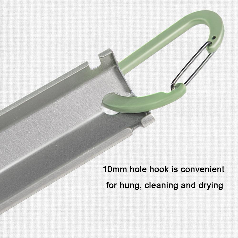 Multifunksjon utendørs liten spade Bærbar håndspade Lett hagespade i titan graving