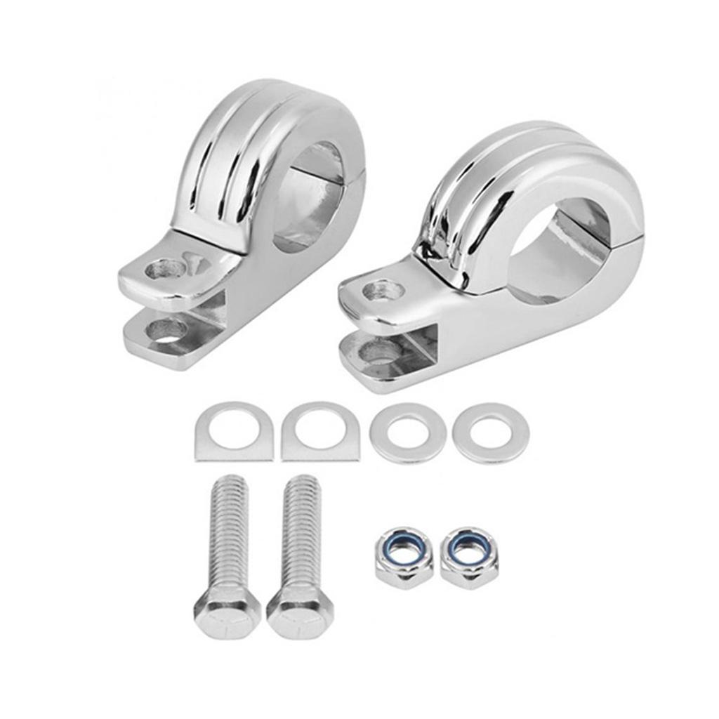 Racing Motorcycle Footpegs with Fixed Brackets Footrest for - As Described