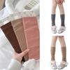 Girls Lolitas Knit Long Socks Ruffle Flared Leg Warmers Harajuku Bootie Socks Spring Summers Warm Ankle Heap Socks