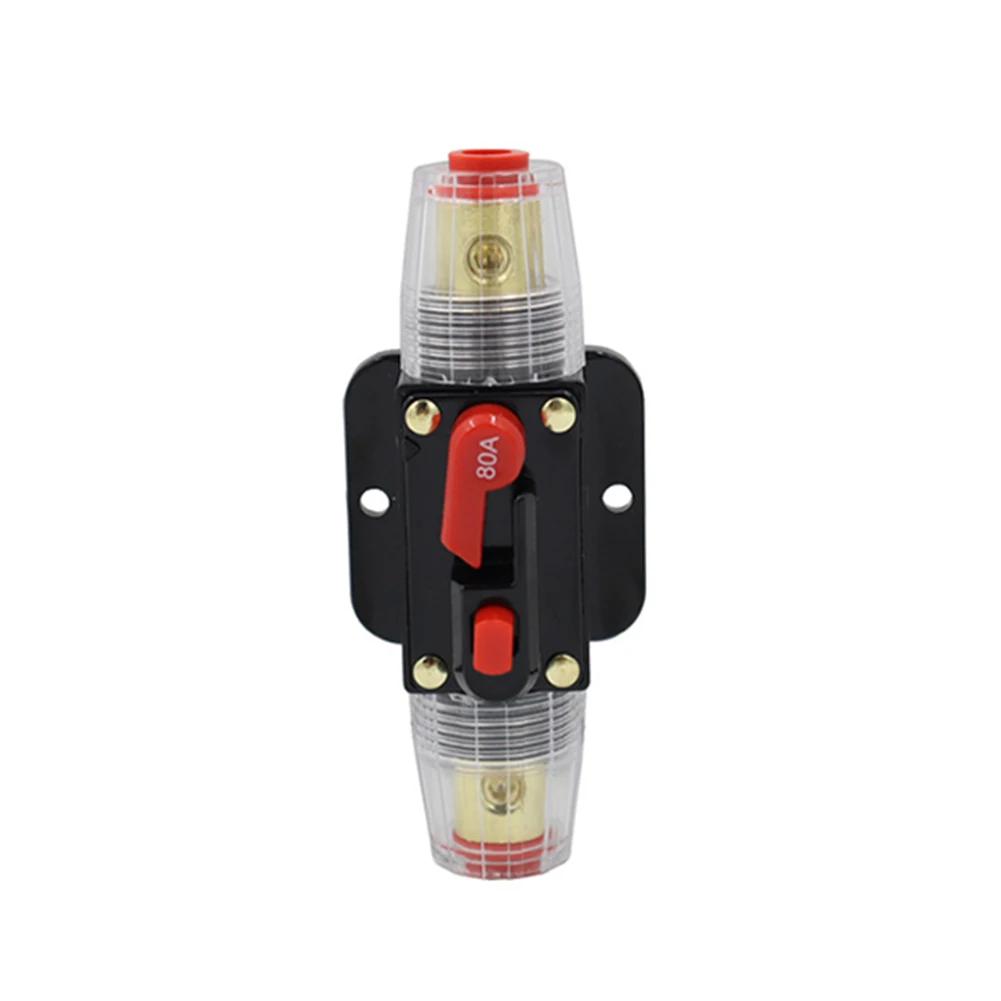 12V-24V DC Car Truck Resettable Circuit Breaker 20A 30A 40A 50A 60A 80A 100A 125A 150A Resettable Fuse Short Protection Fuse