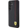 Ferrari Fehcs24Mn3Dur S24+ S926 Czarny/Black Hardcase Carbon Printed Line